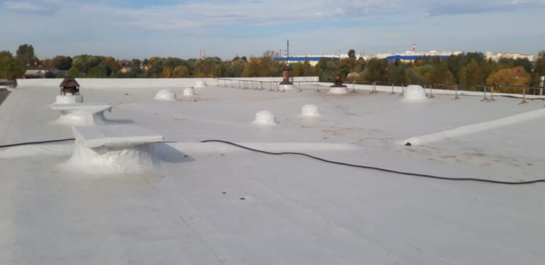 Реконструкция старой кровли Реконструкция кровли на ПВХ мембрану