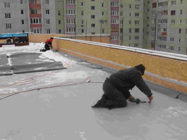 Монтаж мягкой кровли из ПВХ мембраны Устройство мягких кровель из ПВХ мембран